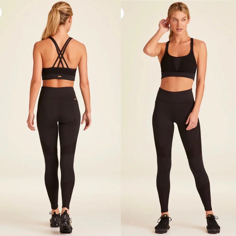 NWT Alala Vamp Tight Black Size Small Leggings - Luxury Athleisure Workout Pants